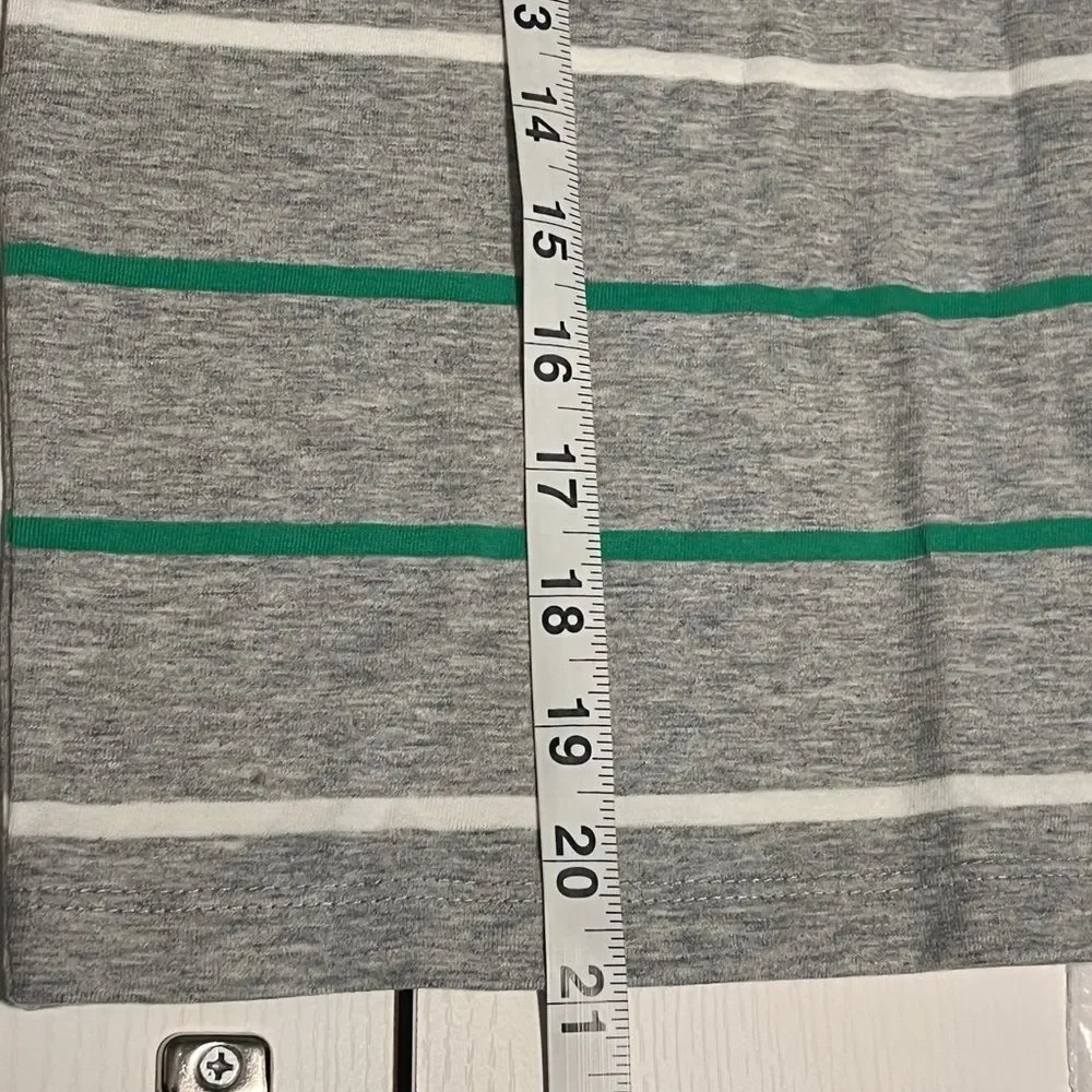 (2) GAP Kids Boys Stripe Cotton T Shirt Lot Sz M (8-9 Y)